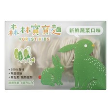 FOREST NOODLES 森林麵食 森林寶寶麵 新鮮蔬菜 7個月以上, 1個, 320g