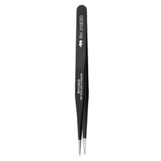 PRO RHINO TOOLS 犀牛鑷子 加長防靜電鑷子 RH-310 ESD 135mm, 黑色, 1支