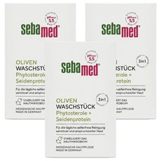 sebamed 施巴 德國橄欖潔膚皂, 150g, 3個