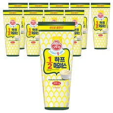 OTOKI 不倒翁 LIGHT & JOY 1/2 濃縮美乃滋, 525g, 10個