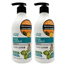 Han Young 涵漾 草本持久造型髮雕, 500ml, 2件
