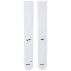 NIKE 耐吉 足球襪 DRI-FIT快速排汗襪 SX4120-101, 白色, 1個