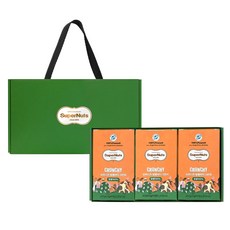 SuperNuts 顆粒花生醬脆片 8入 + 禮物盒, 200g, 3個