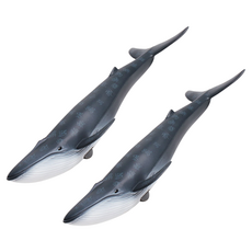 帶輪藍鯨硬質公仔, 2個