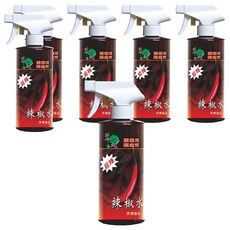 翠筠 辣椒水驅蟲液, 6罐, 500ml