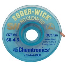 Chemtronics SODER-WICK 免洗吸錫線 SW16045, 1套