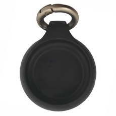 RHINOSHIELD 犀牛盾 AirTag 保護殼 附扣環大+小, 經典黑, 1個