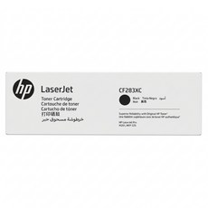 hp 惠普 CF283XC 83X 碳粉匣高印量, 黑色, 1個