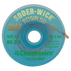 Chemtronics SODER-WICK 松香吸錫線 SW18035, 1套
