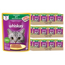whiskas 偉嘉 妙鮮包, 鮪魚, 80g, 72個