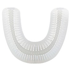 Luveta 樂唯他 U型矽膠刷頭 3-6歲, 白色, 1入, 1個