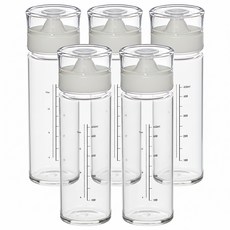 cimelax Cloil 矽膠油調味瓶 白色, 5個, 500ml