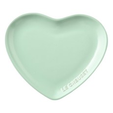 LE CREUSET 花蕾系列 心型盤, 甜薄荷, 1個
