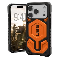 UAG 頂級版 保護殼 iPhone 17 Pro 磁吸 耐衝擊 MagSafe 橘色