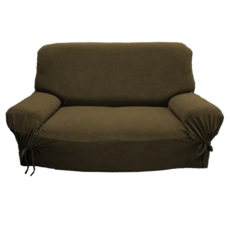 J&N 舒柔彈性沙發便利套DIY, 咖啡色, 1件