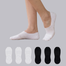 STUDIO SOCKSTOP 女性無縫氣墊隱形襪 6雙組
