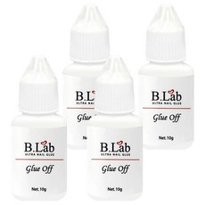 韓國 B.Lab 美甲卸甲液, 單一顏色, 4個