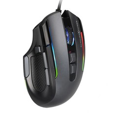 FOXXRAY 狐鐳 黑創獵狐 電競 Wired 滑鼠 黑色 7200DPI FXR-SM-70 符合人體工學 1677萬色RGB流光