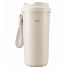 Kinyo 撞色保溫咖啡杯 KIM352MT, 燕麥奶茶, 1個, 500ml