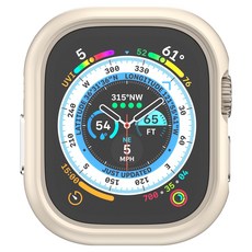 MAGEASY SKIN 手錶保護殼 49mm, 星光白, 1個