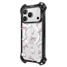 CASETiFY Bounce 手機殼 iPhone 17 Pro 極強韌 防摔 Magsafe 兼容 兔兔緞帶