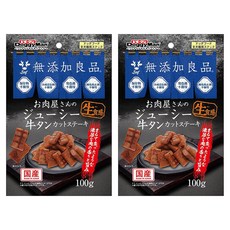 DoggyMan 多格漫 無添加JUICY肉舖多汁切塊牛排, 100g, 2個, 牛舌