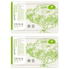 INNA ORGANIC 童顏有機 乳香賦活緊致眼膜, 1片, 2片