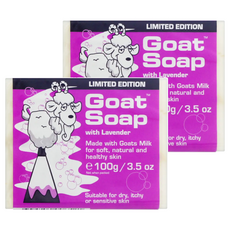 澳洲 Goat 台灣公司貨 Soap 澳洲羊乳皂 薰衣草, 100g, 2個