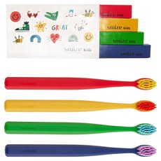 smize 兒童牙刷4件組, 1套