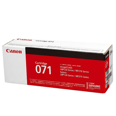 Canon 佳能 CRG-071 標準容量碳粉 LBP122dw/MF272dw/MF275dw適用, 1個, 黑色