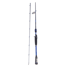 okuma 寶熊釣具 煞雷諾 Serrano 路亞竿, 黑色 + 藍色