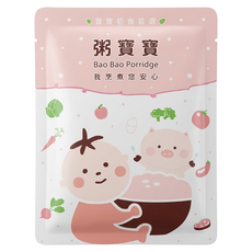 粥寶寶 蘋果蔬菜豬寶粥, 蘋果蔬菜, 150g, 1包
