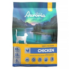 Auroria 極光 全齡貓用 無穀天然糧, 1lb, 1包, 雞肉