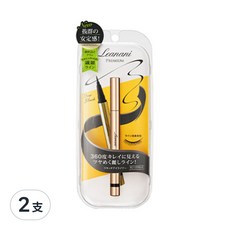 Leanani 長效持久眼線液N, 深邃黑, 0.4ml, 2支