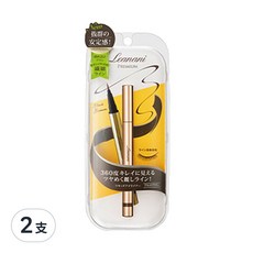 LEANANI 長效持久眼線液N 0.4ml, 深棕, 2支