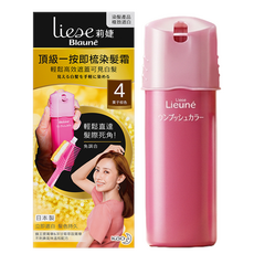 Liese 莉婕 頂級一按即梳染髮霜, 4 栗子棕色, 1盒