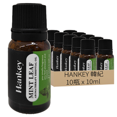 HANKEY 韓紀 香薰精油, 薄荷香, 10ml, 10瓶