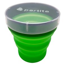 partita 帕緹塔 矽膠伸縮水杯 350ml, 綠色, 1個