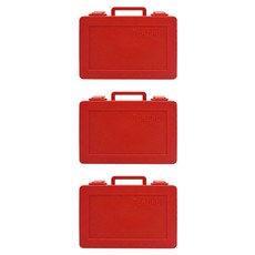 YAMADA 山田化學 tesoro多用途小物盒3入組 方扁型, 顏色隨機, 1組