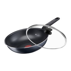 Tefal 特福 戰神系列 不沾小炒鍋 玻璃蓋 B5821902, 28cm, 1個