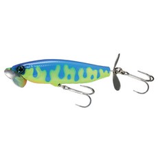 JACKALL CUPRAP 97mm 浮水 波爬 水表 POP 路亞 爬行 水面 鯰魚, 21g, 1個, 藍色