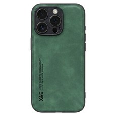 CHENYUN 呈云 智慧型手機 防摔殼 手機殼 iPhone 16 Pro 羊巴皮 隱形磁吸支架 倉嶺綠