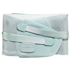 Kinyo IAM-2711 腹部按摩器 熱敷 強度調整 藍綠色