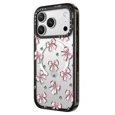CASETiFY 智慧型手機 手機殼 iPhone 17 Pro MagSafe 兼容 強悍防摔 金屬粉絲帶
