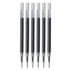 ZEBRA 斑馬牌 SARASA GRAND 典雅風鋼珠筆替芯 JF-0.5 0.5mm, 6支, 深灰色