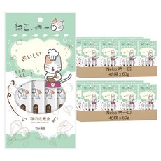 Neko 吶一口 全齡貓 貓肉泥, 雞肉 + 鰹魚, 60g, 96袋