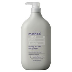 method 美則 感官沐浴乳 就是滋潤, 1個, 828ml