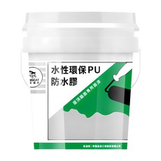 KINGCAT 貓王油漆 水性環保PU防水膠 K1-613 5加侖, 1桶