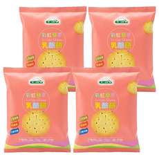 統一生機 彩虹藜麥乳酪餅, 65g, 4包