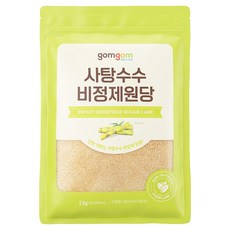 gomgom 蔗糖原糖, 1kg, 1包